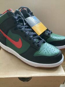 国内未発売 未使用品 NIKE DUNK HIGH SUPREME SPARK LE DJ CLARK KENT 375378-361 ダンク クラークケント EAST COAST vs WEST COAST