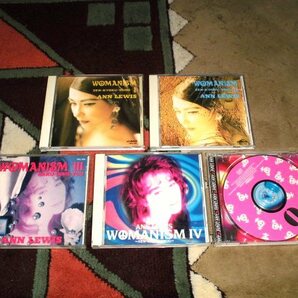 CD 5枚セット【アン・ルイス/WOMANISM ⅠⅡⅢⅣ＋OUTTAKES】ANN LEWIS/アンルイス/ベスト/1＋2＋3＋4＋アウトテイクス/4枚/の画像1