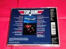 日本国内盤CD【トップガン(TOP GUN)/オリジナル・サウンドトラック(映画サントラ)】_画像2