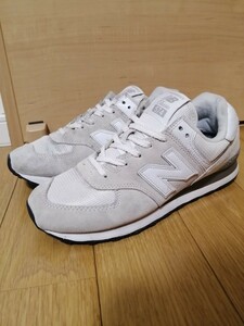 ニューバランス　newbalance ML574EVW ホワイト　アイボリー 26.5cm