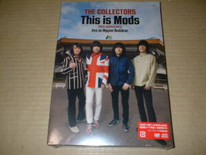 【国内未開封新品DVD+2CD】ザ・コレクターズ（THE COLLECTORS）／This is Mods　35th anniversary live at Nippon Budokan　（送料込！