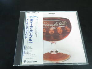 帯付き！ディープ・パープル/カム・テイスト・ザ・バンド Deep Purple - Come Taste the Band 国内盤CD（20P2-2610, 1989）