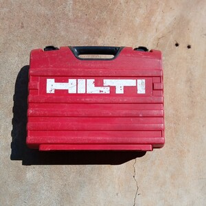 HILTI 充電式 ドリルドライバ インパクト　　　ドライバ SF144-A　ケースのみ