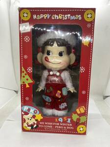 【E/213799】FUJIYA ペコちゃん人形 HappyChristmas 2009 Peko'sDoll ハッピークリスマス 未開封品 ②