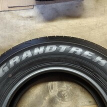 【ジムニー、シエラ等に】DUNLOP ダンロップ GRANDTREK グラントレック 195/80R15 96S 22年製 中古タイヤ4本とスペア用1本 残溝8分山 S13_画像8