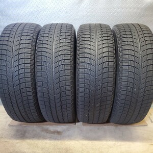 【お買い得商品】MICHELIN ミシュラン X-ICE 3+　エックスアイス3プラス 225/65R17 99H 18年製 スタッドレスタイヤ4本 残溝7分山 S21