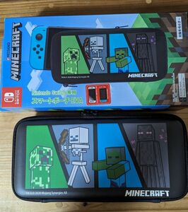 Switch専用ポーチ　有機ELモデル対応　マインクラフト