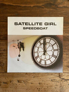 Speedboat「Satellite Girl」UK盤 LP UK Indie ギターポップ インディーポップ パワーポップ Francis Macdonald Teenage Fanclub 