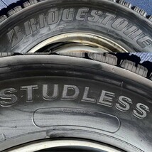 美品　ブリヂストン　BRIDGESTONE W910 ホイールタイヤ　10本 275/80R22.5 151/148 スタッドレス （T012～T021）_画像8