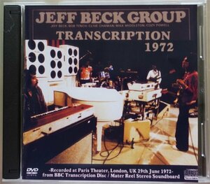 Jeff Beck Group BBC Trascription 1972 1CD-R 1DVD-R