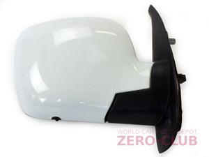 [ Renault Kangoo 2 KWK4M right H for previous term / original door mirror ASSY right side Blanc Glacier ][2520-92255]