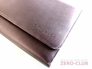 [ Citroen C6 2.2HDi for / original France Ver owner manual exclusive use semi-hard case attaching ][2546-92786]