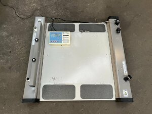 AND AD-6105P wheelchair for scales 150kg barrier-free scale [ present condition goods ]