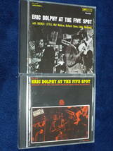 JAZZ★エリック・ドルフィー／AT THE FIVE SPOT Vol.1＋Vol.2◆旧規格盤CD 2枚セット◆ブッカー・リトル／マル・ウォルドロン_画像1