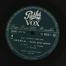 【仏 Vox ヴォックス 2LP 稀覯 名演】ホセ・ファルガローナ アルベニス 組曲 イベリア_画像6