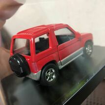 1400 1/43 MTECH エムテック エポック社 1/43 三菱パジェロミニ レッド ミニカー JULKO 完成品 MITSUBISHI_画像6