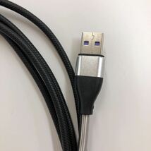 【新品】 USB 充電 ライトニングケーブル (2m×2本 ブラック) iPhone充電 高耐久 スプリング保護 根元強化 急速充電&データ転送 _画像9