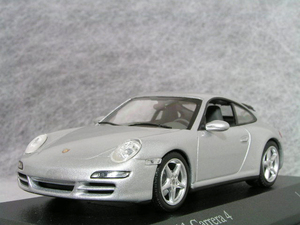 ● 1/43 ポルシェ 911 ( 997 ) 〓 Carrera 4 / 2005 シルバー 〓 Porsche