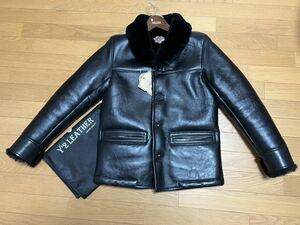 Y’2leather Y2レザー ワイツーレザー コロメール ムートン カーコート シープ ジャケット CM-89 COLOMER MOUTON CAR COAT