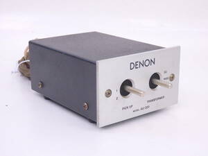 【DENON/デノン/デンオン】MC型カートリッジ用昇圧トランス AU-320