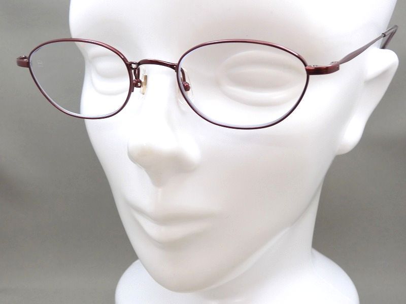 白山眼鏡 チタンフレーム 試着のみの極美品ayame ヴィンテージ 金子