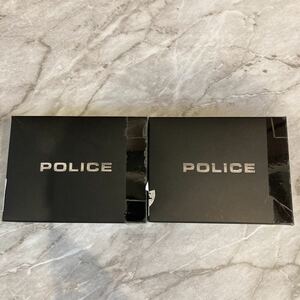 【未開封品】POLICE マスク 2個セット フェイスガード ブラック ネイビー　③④