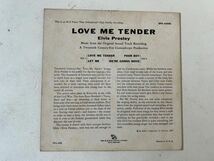 ELVIS PRESLEY LOVE ME TENDER original sound track 1956 u.s.original EP RCA victor EPA-4006 エルヴィスプレスリー やさしく愛して_画像2