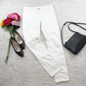 G4012*BALLSEY ball ji.*TOMORROWLAND Tomorrowland * casual * cotton * pants * white white *38