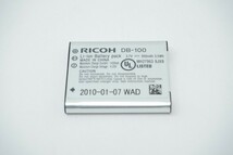 RICOH リコー CX3 ブラック 充電器付 コンデジ コンパクトデジタルカメラ db-100 純正チャージャー BJ-10 付き 簡易動作確認済み_画像10