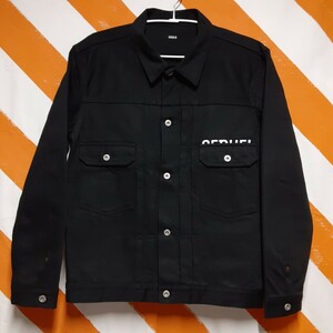 SIZE L SEQUEL BLACK DENIM JACKET シークエル ブラック デニム ジャケット FRAGMENTDESIGN FRAGMENT