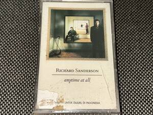Richard Sanderson / Anytime At All 輸入カセットテープ未開封
