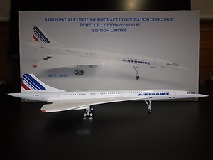 Hogan「1/200 LES AVIONS AIR FRANCE Concorde (F-BVFF) No.8911 (FF)」ホーガンウイングス/エールフランス/コンコルド