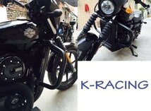 harley エンジンガード ストリート750 XG750/XG500/500 15-17年　メッキ　a20_画像3