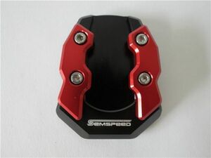 PCX/PCX e:HEV/PCX 125 160 JK05 JK06 KF47 2021 2022 スタンド プレート赤【pl-pcx-2】