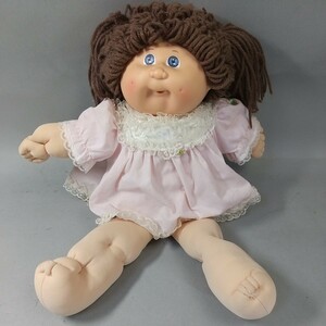 8567【同梱NG】1982年 80年代 Cabbage Patch Kids キャベッジパッチキッズ キャベツ畑 人形 当時物 ドール 全長約43cm 女の子 現状