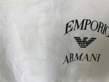 ★　中古品　古着　エンポリオアルマーニ　アルマーニ　ARMANI　Ｔシャツ　ロゴ　アイコン　【ＸＸＬサイズ】　メンズ　男性用_画像6