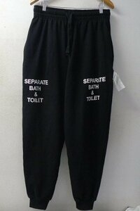 ◆2023 AH.H × sepabath × ken kagami スウェットパンツ XL 美品 黒 SEPARATE BATH & TOILET セパバスSEPARAYE BATH＆TOILET