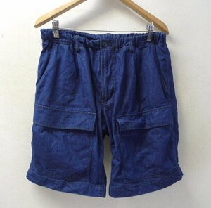 *WILDTHINGS Wild Things SHELTECH Denim shorts short pants size L beautiful 