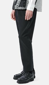 ◆SOPHNET ソフネット 2022年製 SLIM FIT CHINO PANTS S BLACK ストレッチ チノパンツ SOPH-222026 サイズM 黒　定価２６４００円