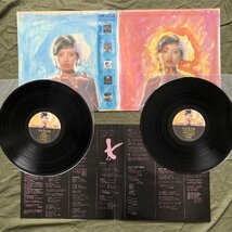 傷なし美盤 美ジャケ 1980年 山口百恵 Momoe Yamaguchi 2枚組LPレコード 不死鳥伝説 Phoen 帯付 横尾忠則 さよならの向こう側_画像5