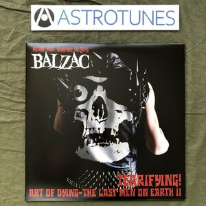 美盤 美ジャケ 激レア 2002年 バルザック Balzac 2枚組カラーLPレコード Terrifying! Art Of Dying-The Last Men On Earth II