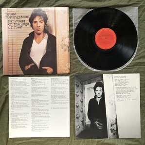 良盤 良ジャケ 1978年 TML刻印 JC 35318 米国オリジナル盤 Bruce Springsteen LPレコード 闇に吠える街 Darkness On The Edge Of Townの画像5