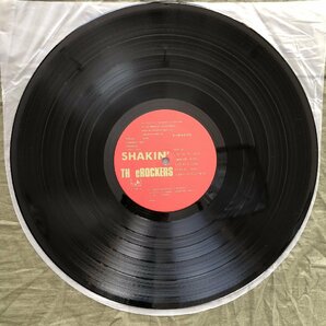 傷なし美盤 美ジャケ 1981年 オリジナル盤 ザ・ロッカーズ TH eROCKERS LPレコード シェイキン Shakin' 帯付 J-Rock 陣内孝則 マト両1A1の画像9