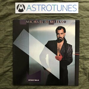 美盤 1985年 米国盤 本国オリジナル盤 マイケル・センベロ Michael Sembello LPレコード Without Walls: Stevie Wonder, Bobby Caldwell