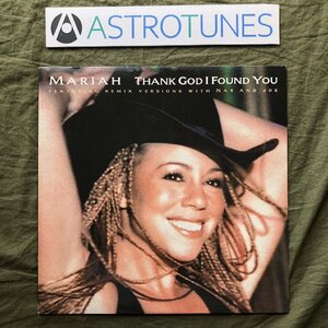 良ジャケ 2000年 米国盤 オリジナルリリース盤 マライア・キャリー Mariah Carey 12''EPレコード Thank God I Found You