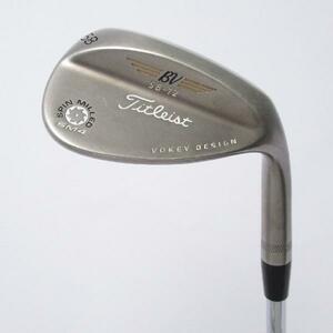 タイトリスト Vokey Vokey SPINMILLED SM4 BKニッケル US ウェッジ Dynamic Gold 【58-12】 シャフト：Dynamic Gold