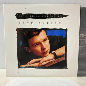 US ORIGINAL / RICK ASTLEY / NEVER GONNA GIVE YOU UP/ / 12inch レコード / 6784-1-RD / 1987 / DISCO