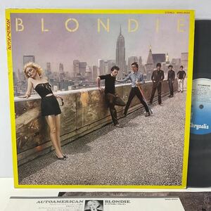 ブロンディ / オートアメリカン / LP レコード / WWS-91004 / 1980 / BLONDIE / AUTOAMERICAN