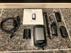 Garmin ガーミン Oregon オレゴン 750TJ ハンディGPS 登山 トレッキング トレラン 800万画素デジカメ付き used 使用頻度少 美品