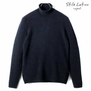 ◆【Stile Latino(スティレラティーノ)/秋冬/ナイロンウールヤクモックタートルネックニット(MU8 LUP CR/MGM22030)】[stl2370153-48]